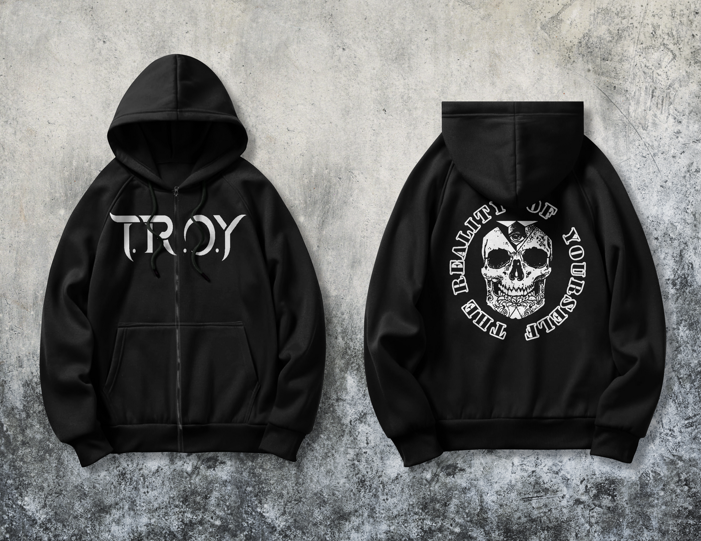 TROY SWEATSHIRT. Eye of the Dead Hoodie